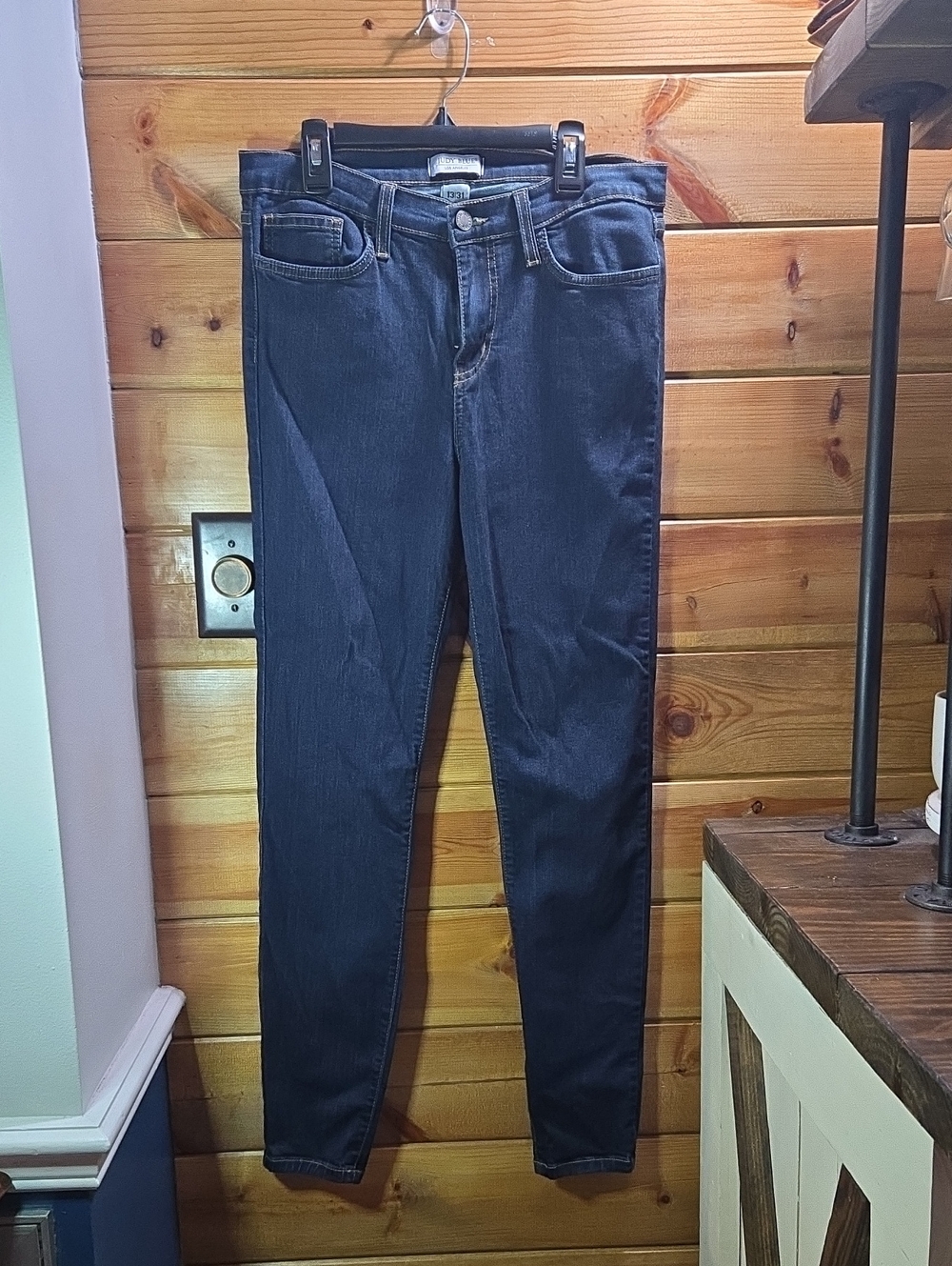 Judy Blue Dark Indigo Straight Leg Jeans Sz 13/30 With Stretch